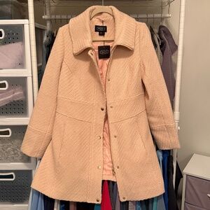 BGSD pink wool blend coat